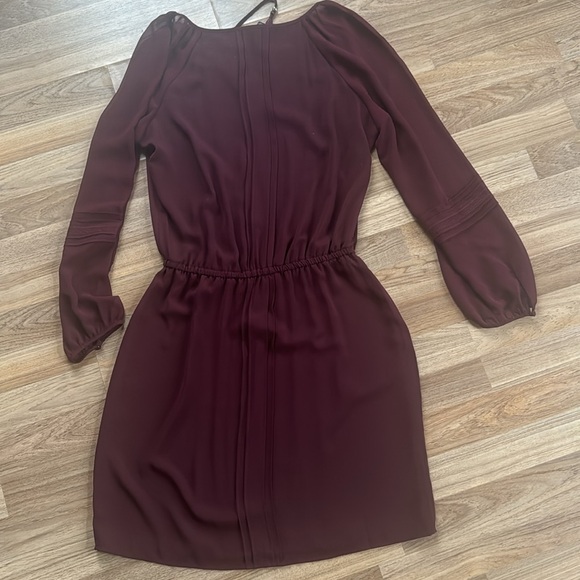 Burgundy Dress from White House Black Market Size Small - Picture 7 of 8